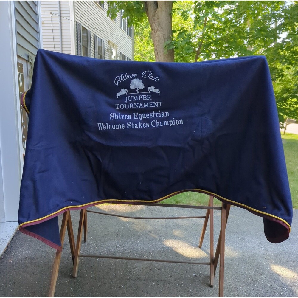 Shires 100% Wool Dress Sheet Horse Cooler Blanket.